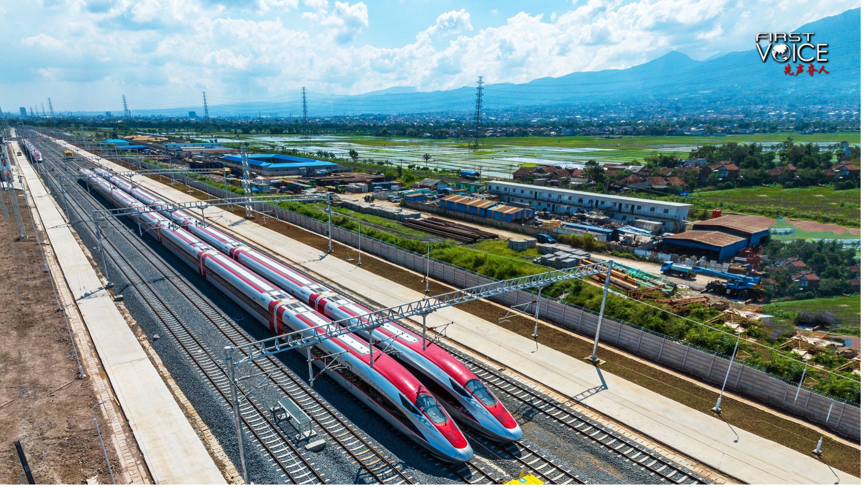 Jakarta-Bandung High-speed Railway, Bandung, Indonesia, June 27, 2023. /CFP
