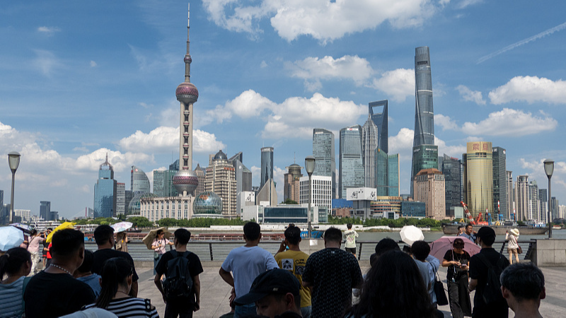 A view of the Bund in Shanghai, east China, July 18, 2024. /CFP