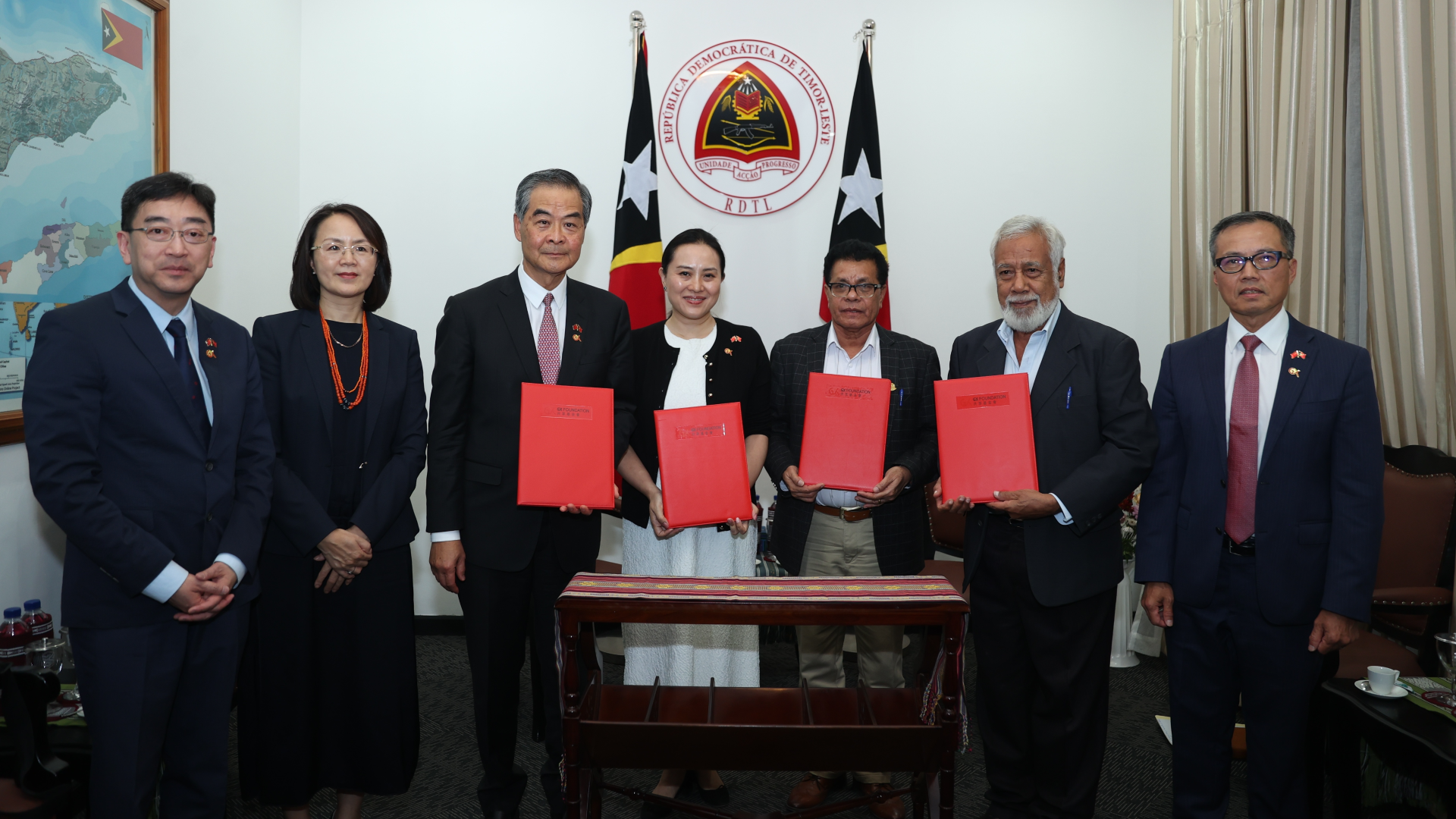 Hong Kong Foundation and Timor-Leste Sign Health Cooperation Documents