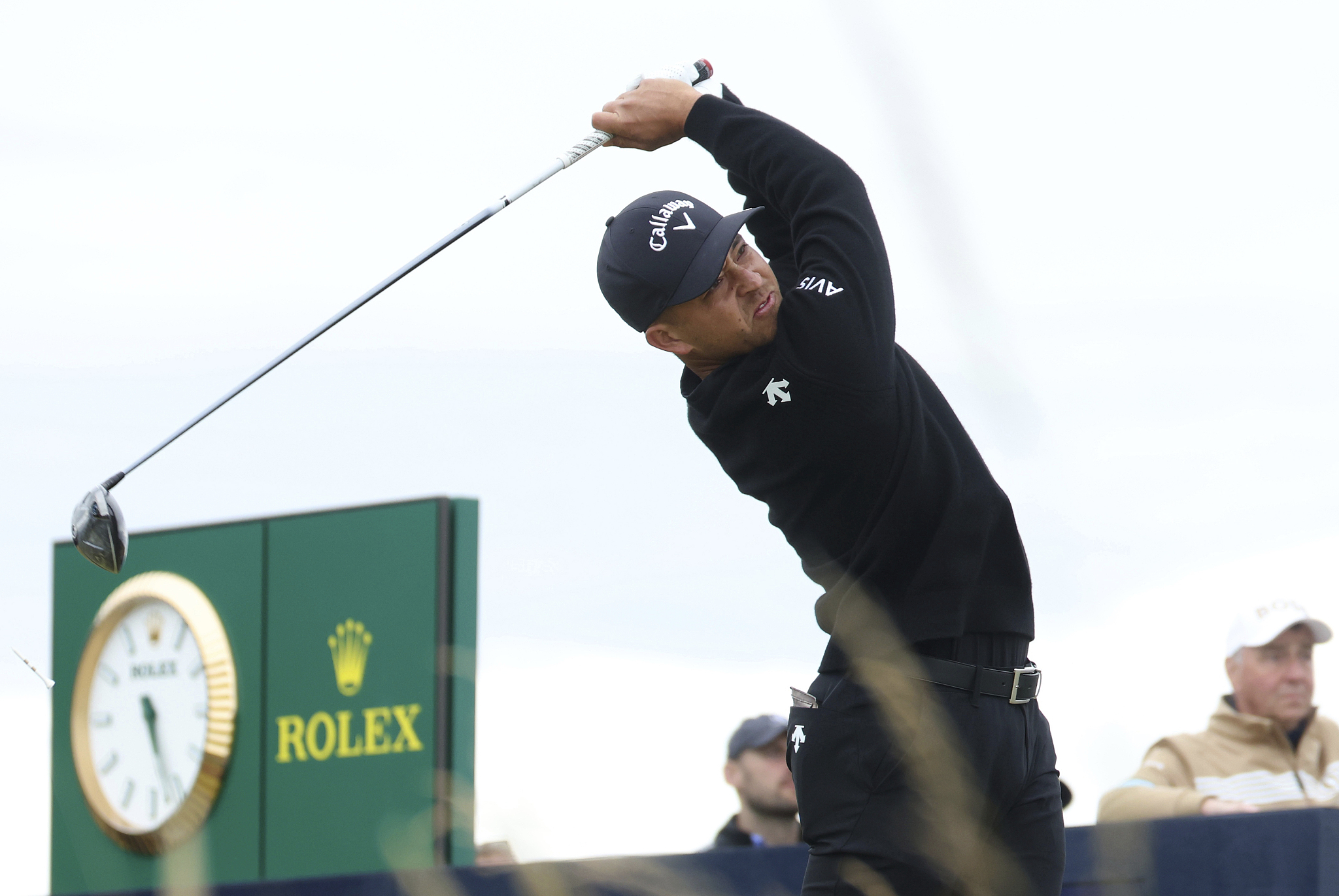 Xander Schauffele competes on the 15th hole during the 152nd Open Championship at Royal Troon Golf Club in Troon, Scotland, July 21, 2024. /CFP