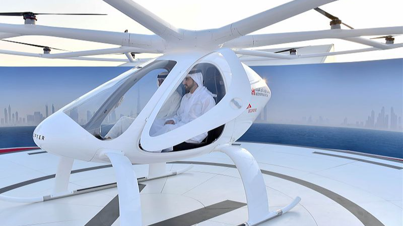 As early as 2017, Dubai began exploring the use of autonomous manned aircraft for air taxi services. /CFP
