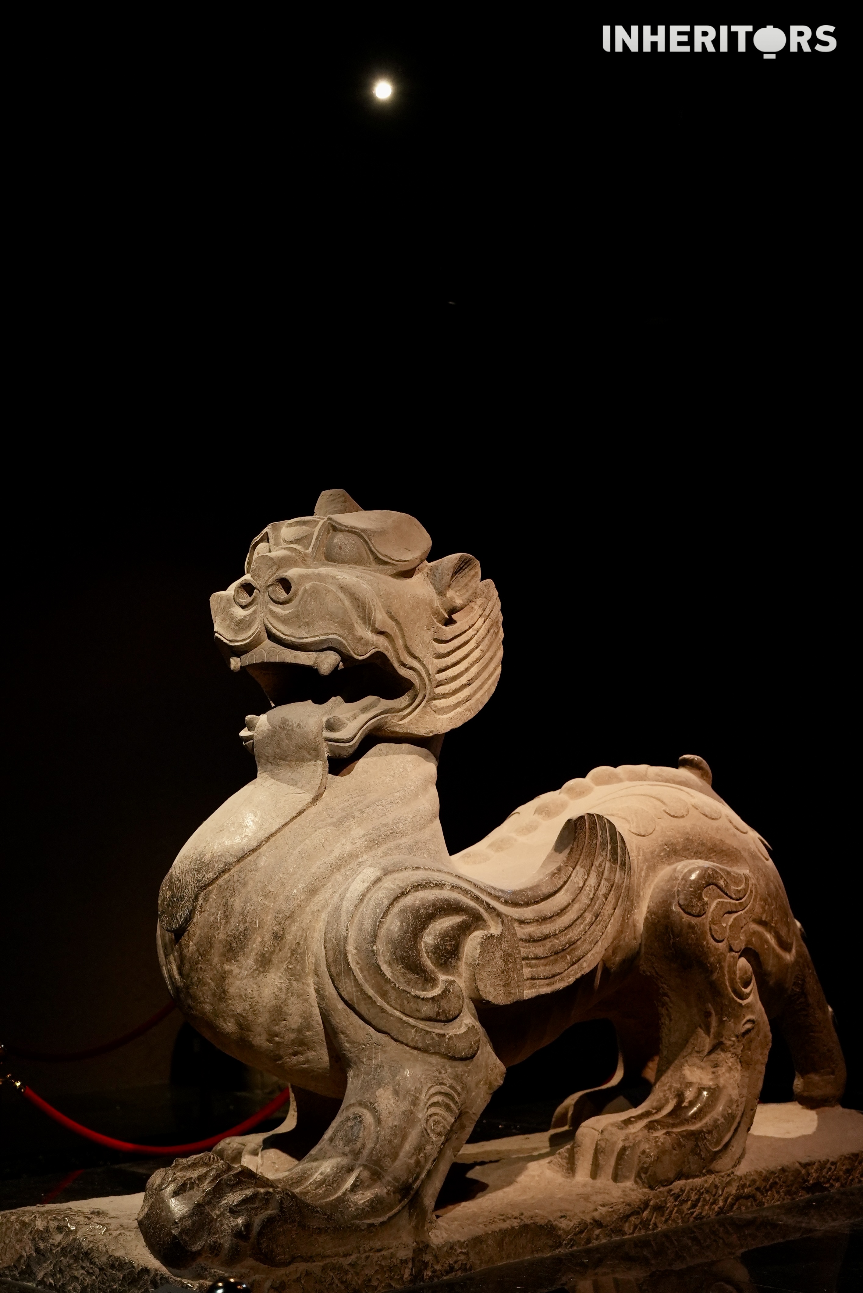 A view of an artifact at the Luoyang Museum in Henan Province. /CGTN
