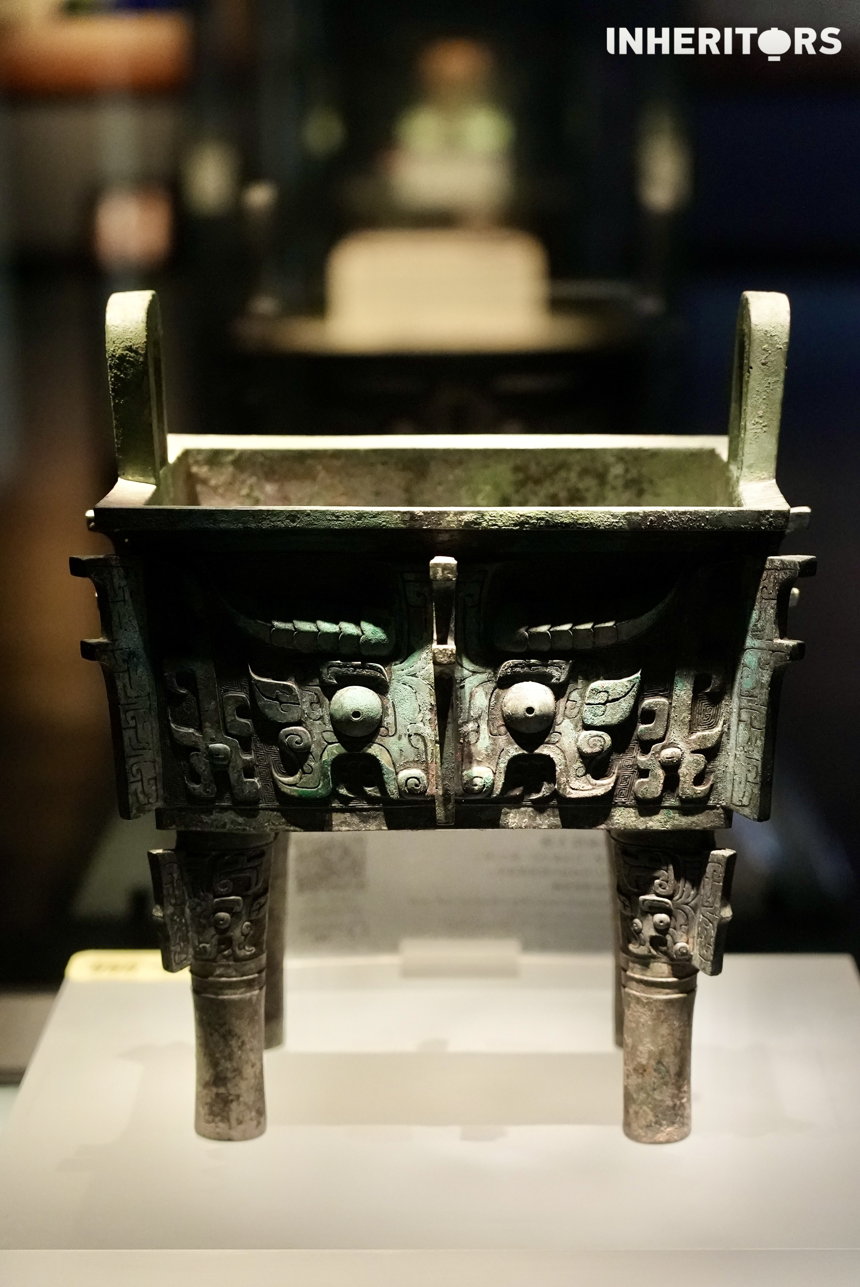 A view of an artifact at the Luoyang Museum in Henan Province. /CGTN