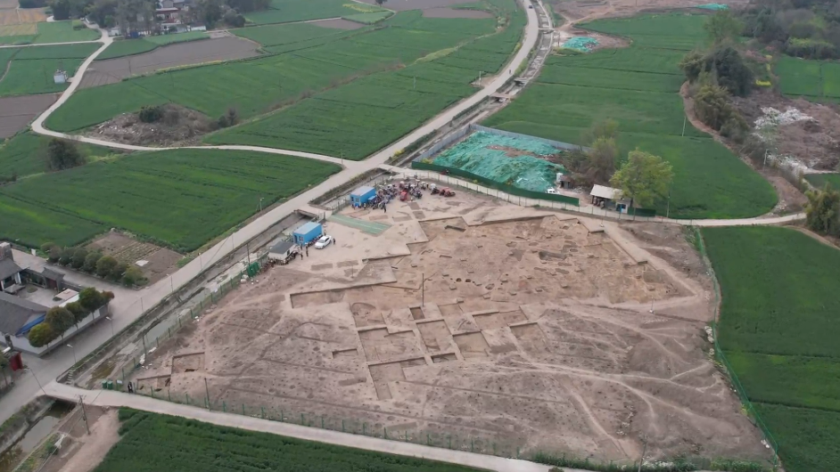The Sanxingdui Ruins site in the city of Guanghan, southwest China's Sichuan Province, March 23, 2024. /Xinhua