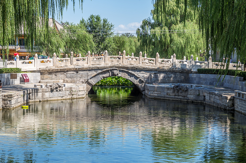 A glimpse of Wanning Bridge in Beijing. /CFP