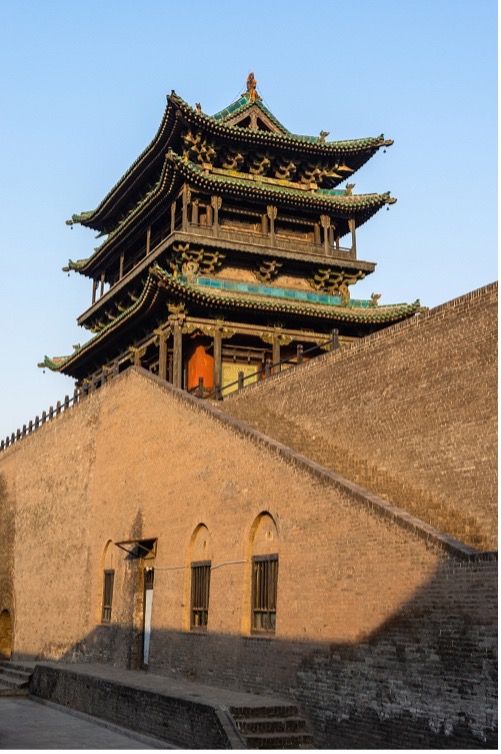 An undated photo shows part of the ancient city wall of Pingyao in Shanxi Province, China. /CFP