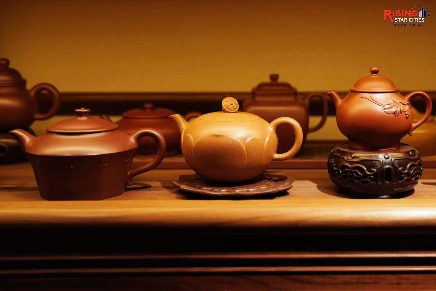 A Yixing zisha, or purple clay, teaware item is seen on July 24, 2024. /CGTN
