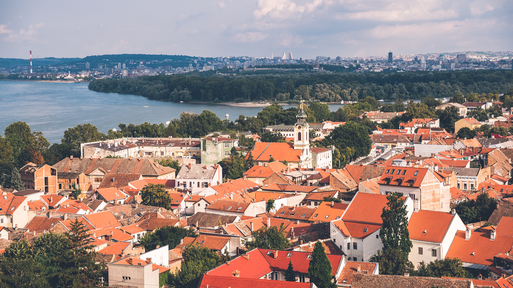 Belgrade, the capital of Serbia. /CFP