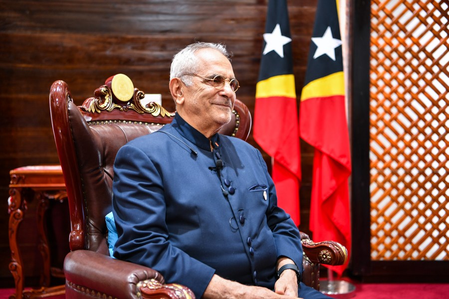 President of Timor-Leste Jose Ramos-Horta in Dili, Timor Leste, June 2, 2022. /Xinhua