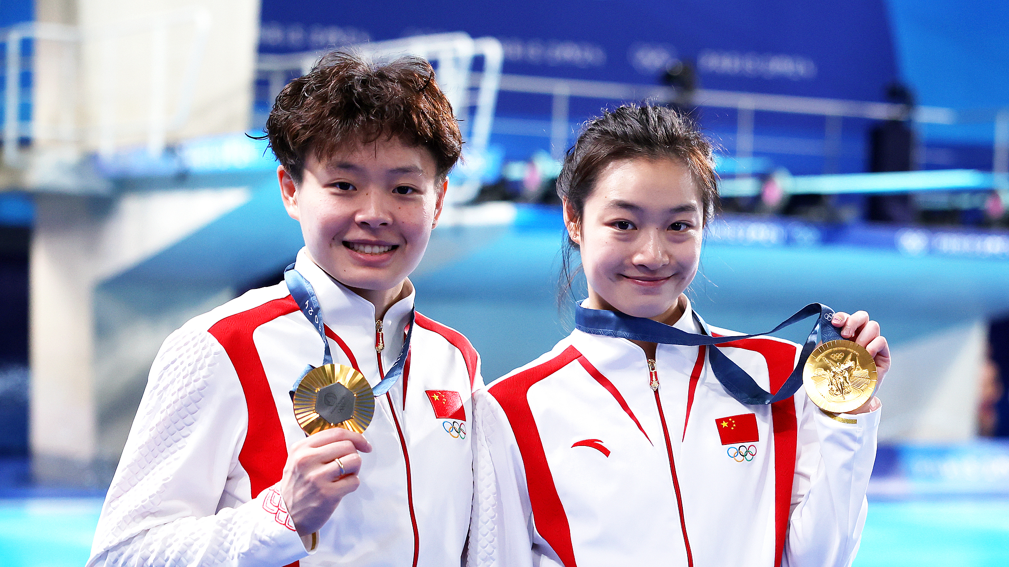 Chinese divers win women's synchronized 3m gold at 2024 Olympic Games