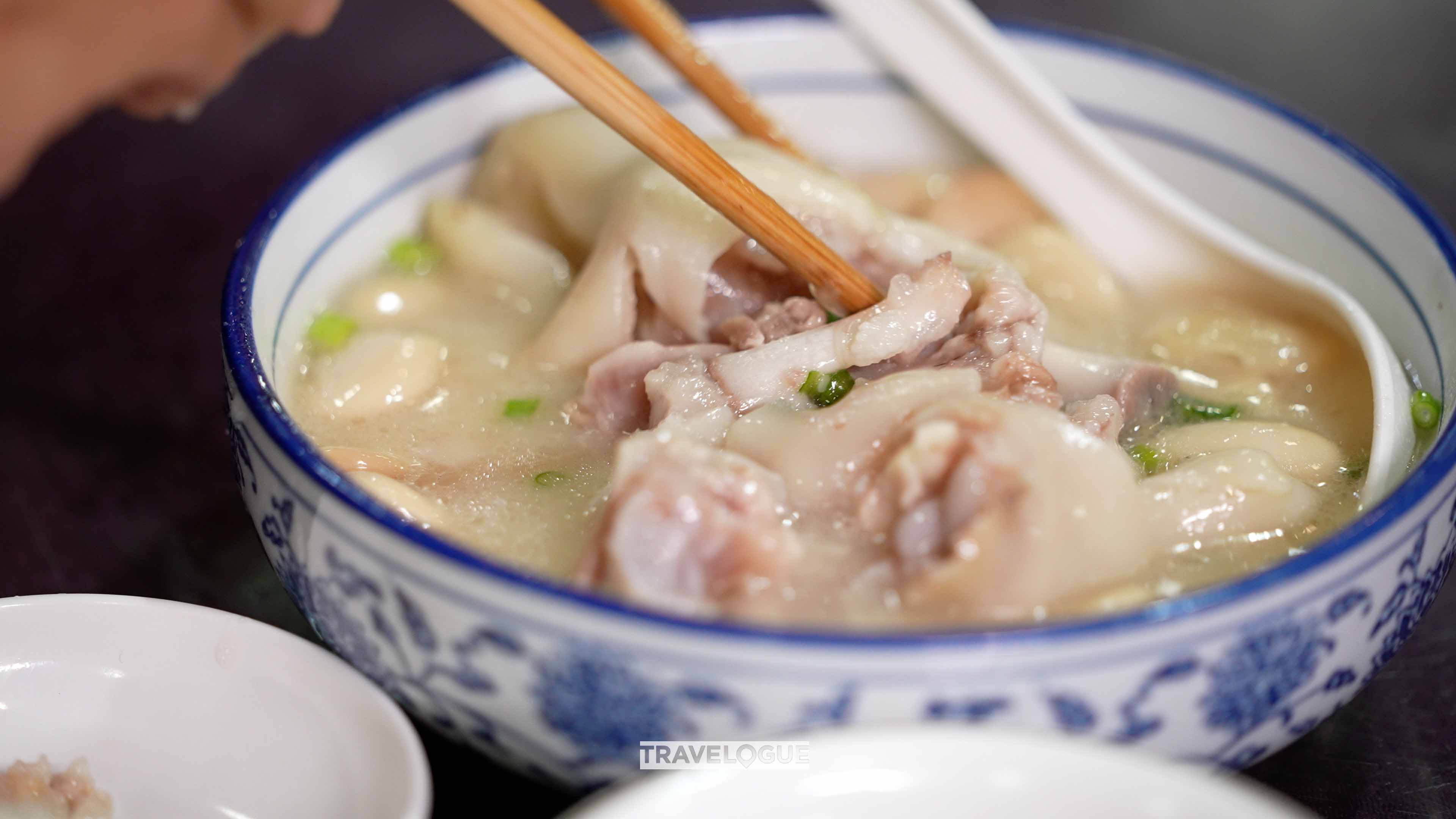 Boiled pig trotters are a popular dish in Chengdu, Sichuan Province. /CGTN