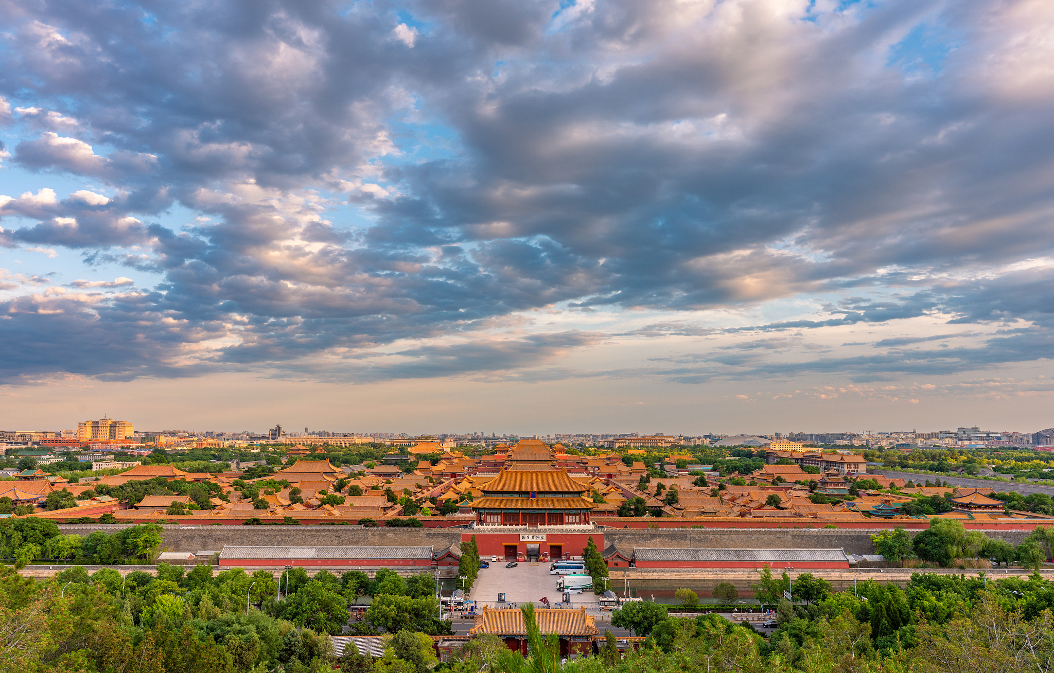 The Palace Museum, also known as the Forbidden City, situated along the Beijing Central Axis, May 31, 2024. /CFP