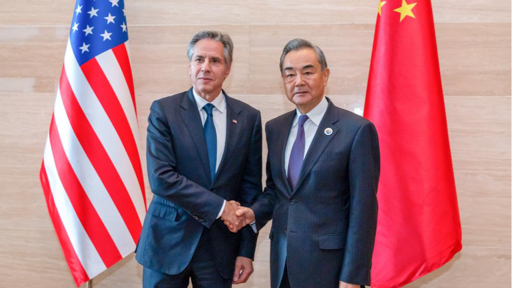 Chinese Foreign Minister Wang Yi, also a member of the Political Bureau of the Communist Party of China Central Committee, meets with U.S. Secretary of State Antony Blinken in Vientiane, Laos, July 27, 2024. /CFP