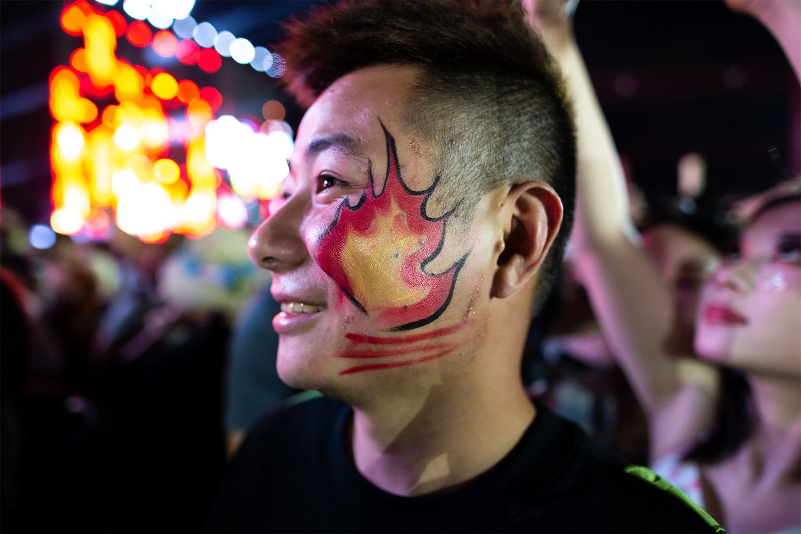 People celebrate the Torch Festival in Kunming, Yunnan Province on July 26, 2024. /IC