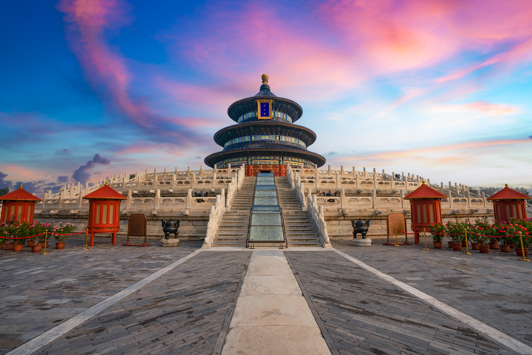 The Hall of Prayer for Good Harvests, the largest building in the Temple of Heaven in Beijing. /CFP