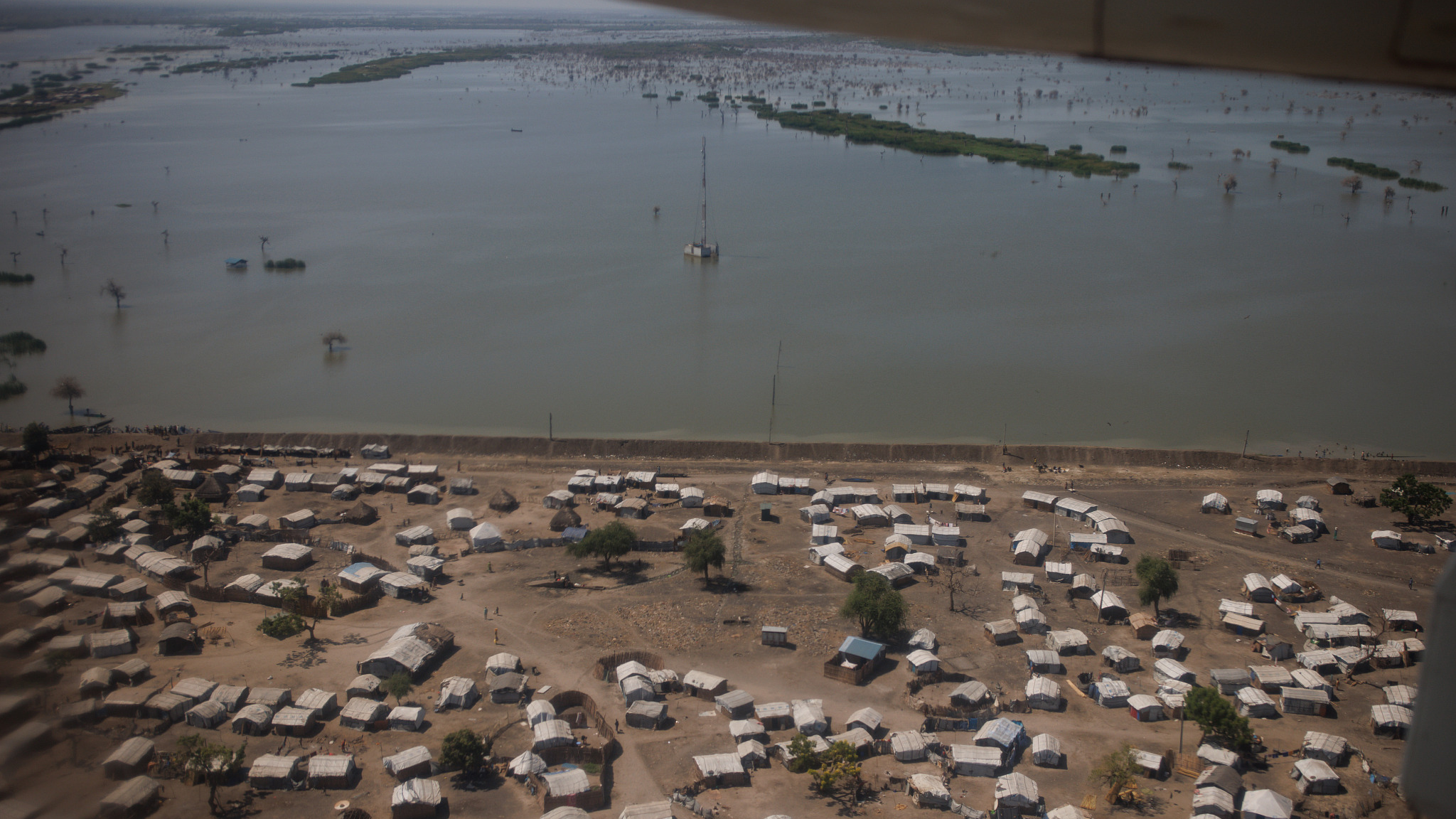 Flooding in South Sudan, November 28, 2023. /CFP