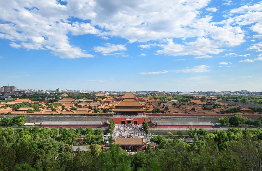 This photo taken on May 31, 2024 shows a view of the Forbidden City in Beijing, capital of China. /Xinhua