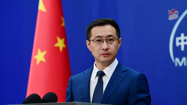 Chinese Foreign Ministry spokesperson Lin Jian speaks at a regular press briefing in Beijing, China, August 1, 2024. /Chinese Foreign Ministry