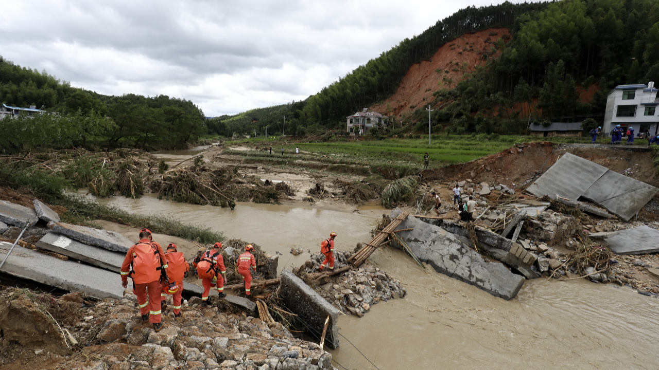 Live: Officials detail rescue and relief measures after Typhoon Gaemi hits China's Hunan