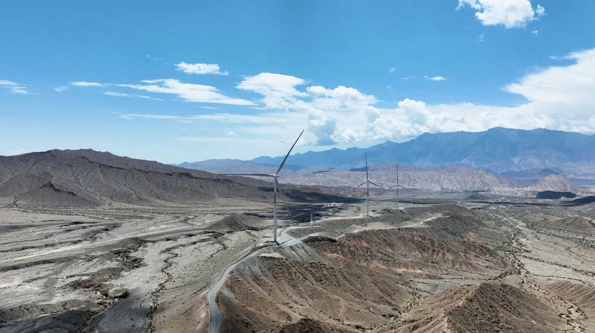 High-altitude energy gets a boost from Southern Xinjiang's first wind farm