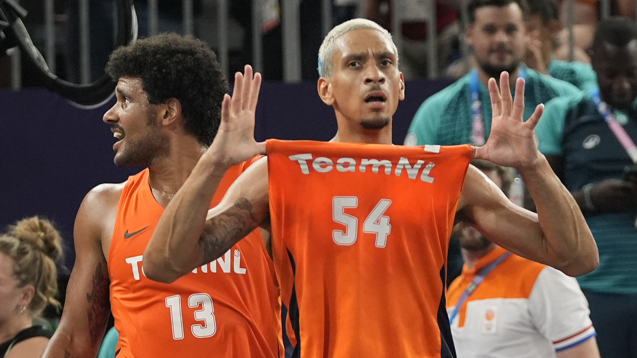 Netherlands edge France to win men's 3x3 basketball gold at Paris 2024