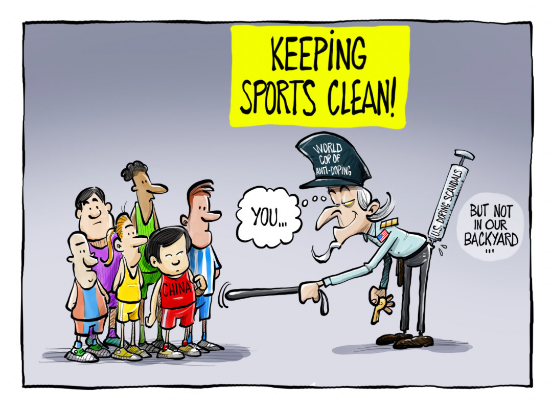 Hypocrisy of anti-doping