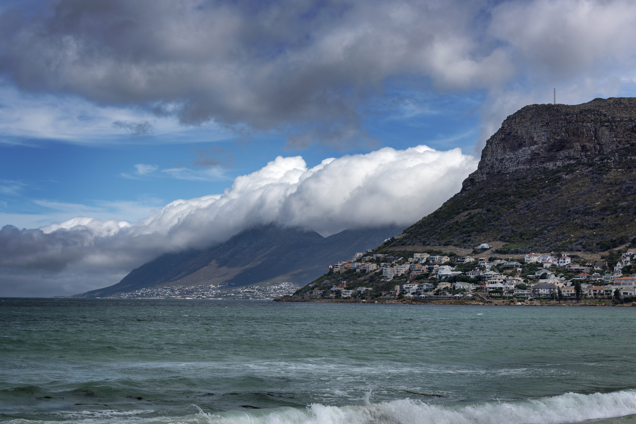 Coastal panorama: Scenery along Africa's shoreline