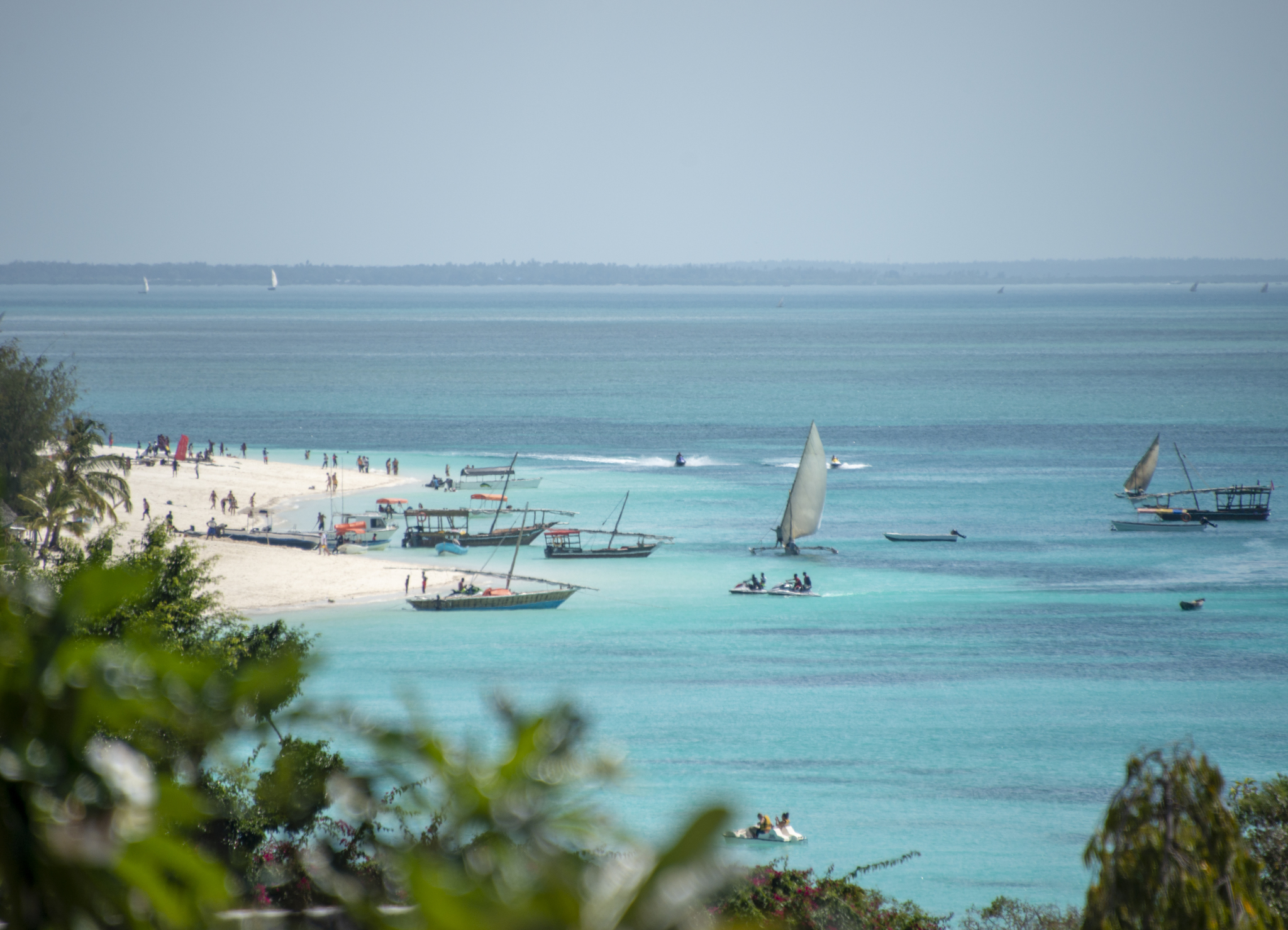 Coastal panorama: Scenery along Africa's shoreline