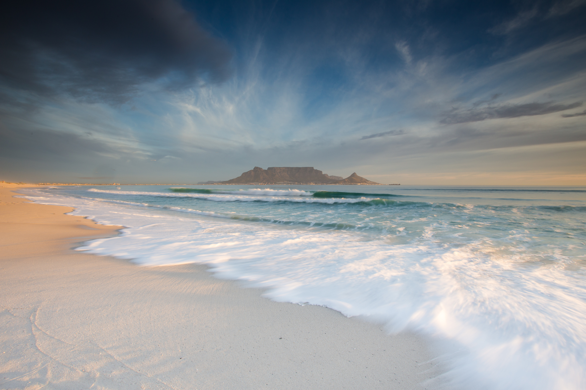 Coastal panorama: Scenery along Africa's shoreline