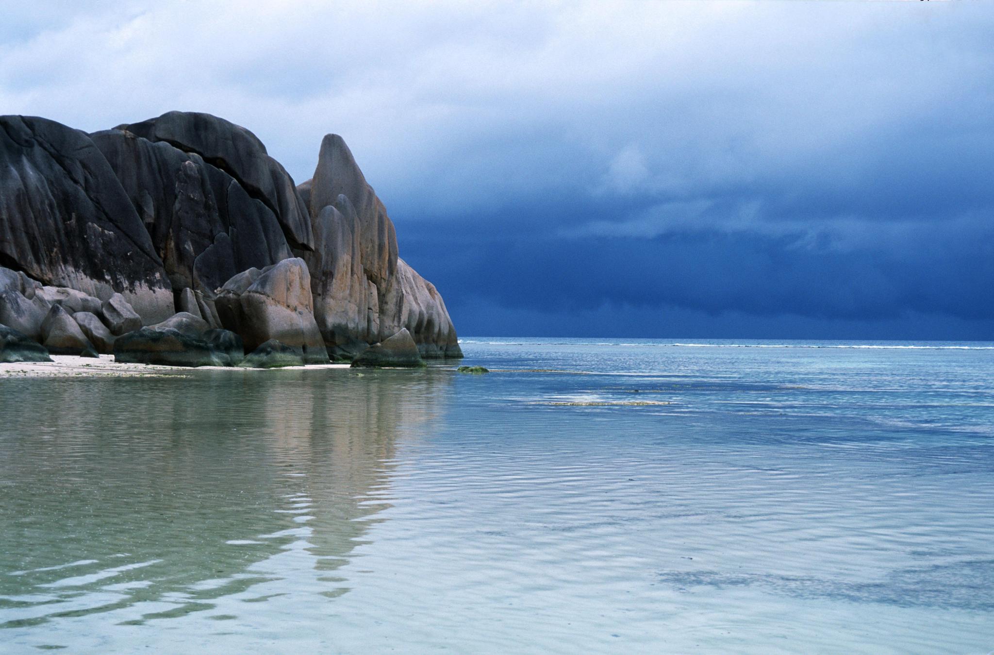 Coastal panorama: Scenery along Africa's shoreline