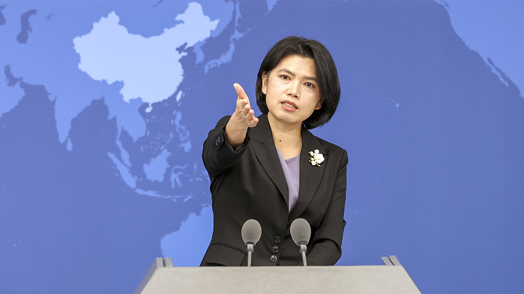 A file photo of Zhu Fenglian, spokesperson for the Taiwan Affairs Office of the State Council. /CFP