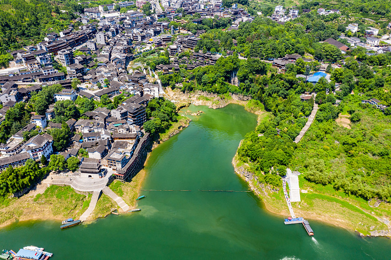 A glimpse of Furong Ancient Town, Yongshun County, Hunan Province. /CFP