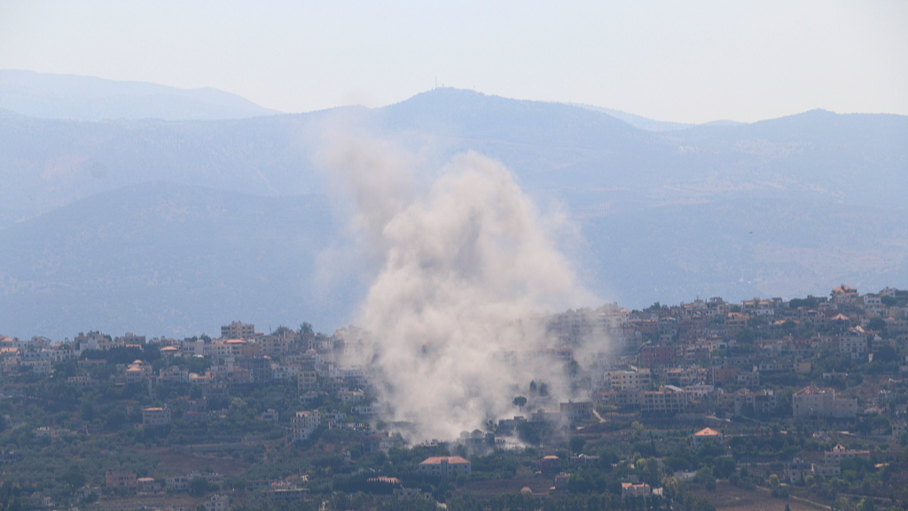 Live: Latest view of Israel's border with Lebanon