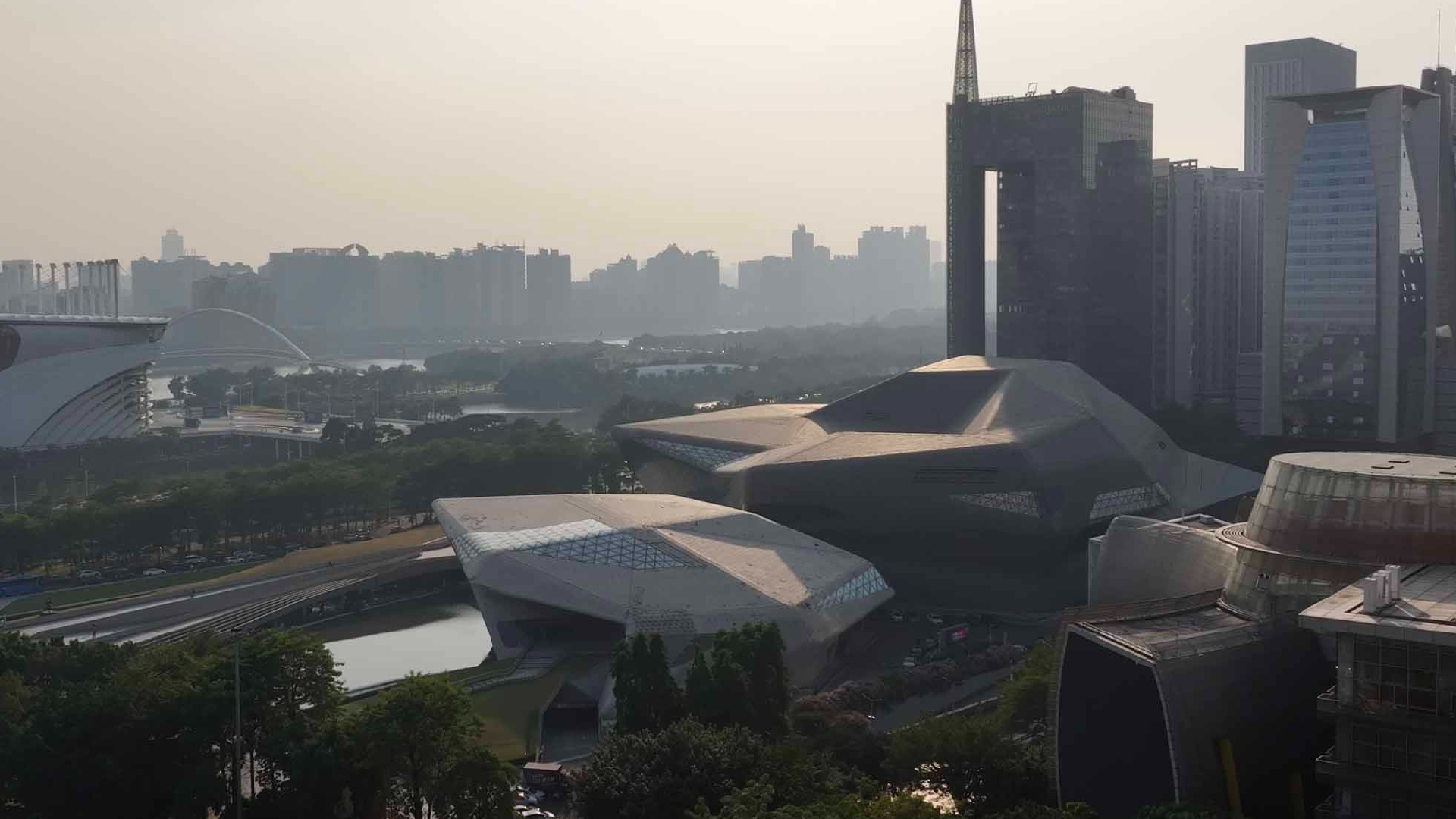 Guangzhou Opera House, an award-winning city landmark