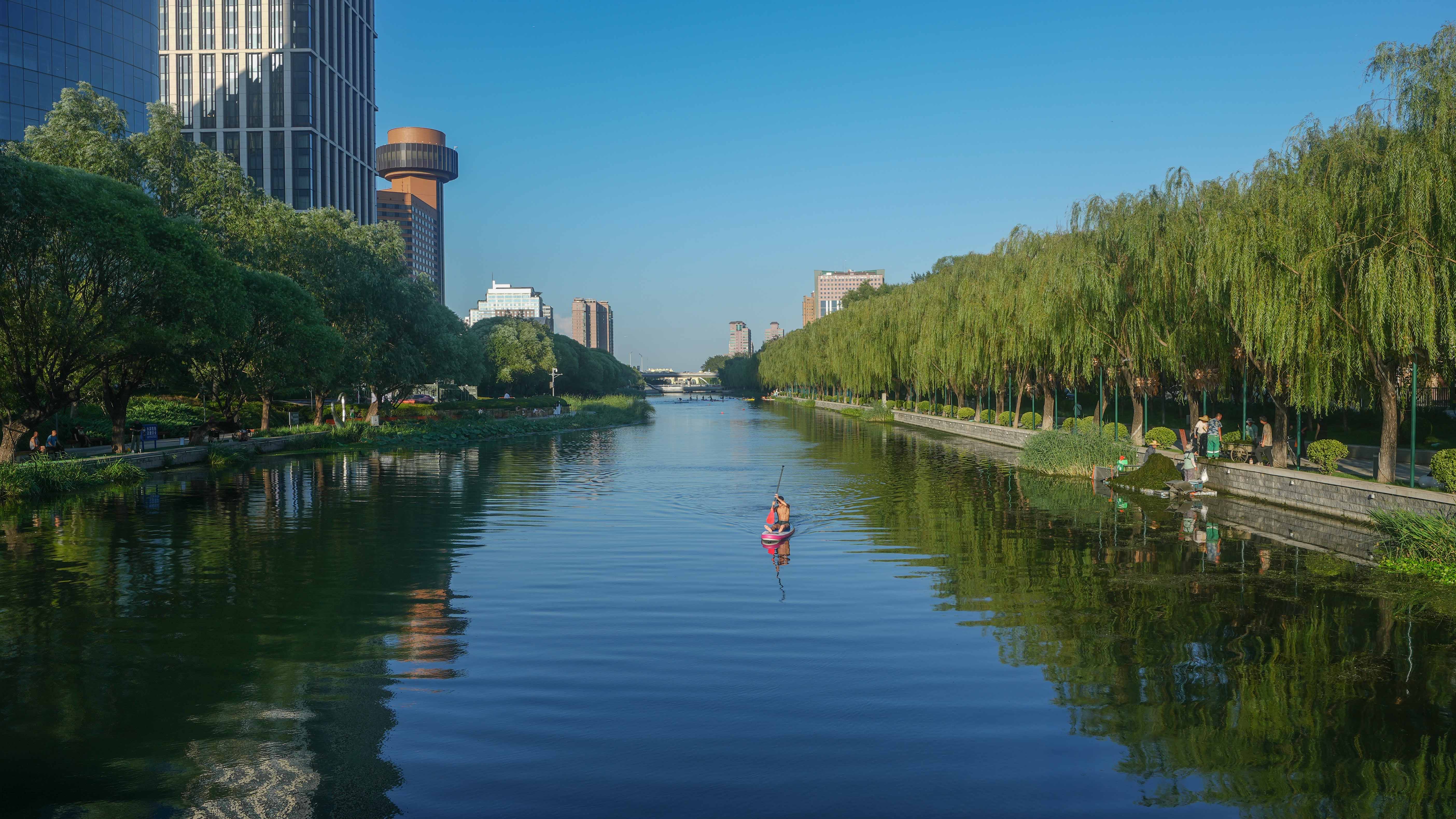 Liangma River: popular leisure and sports hub