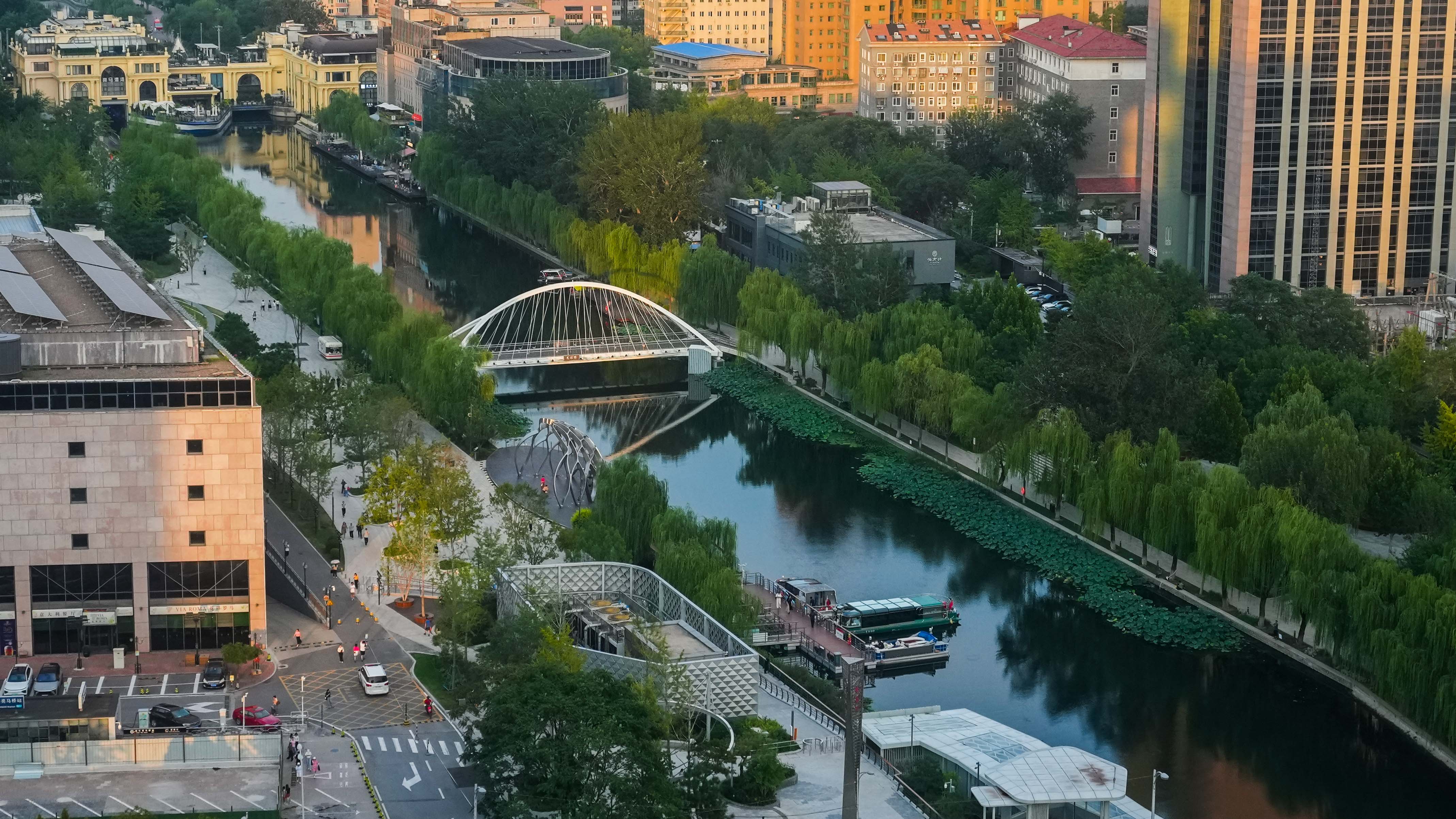 Liangma River: popular leisure and sports hub