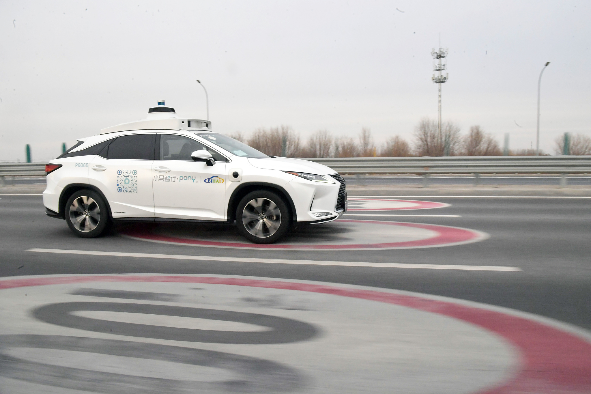 A robotaxi in Beijing E-Town, China. /CFP