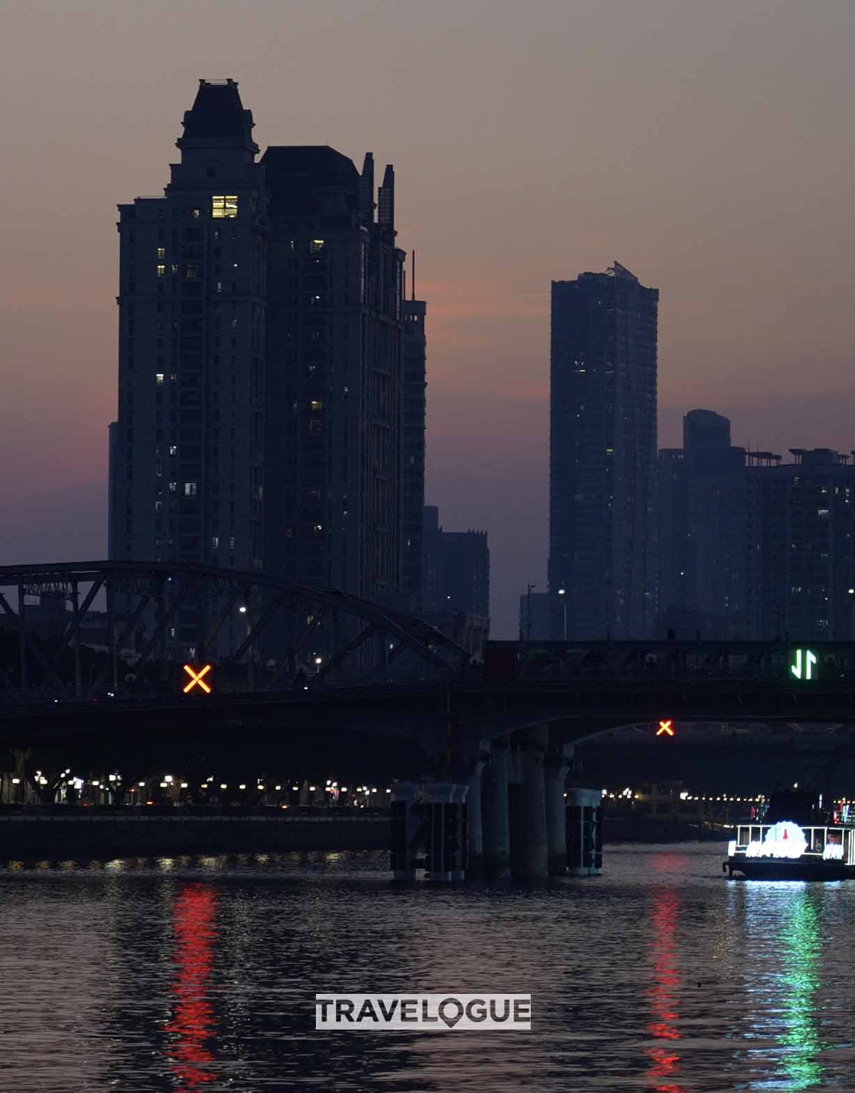 Sunset over the Pearl River in Guangzhou, Guangdong Province /CGTN