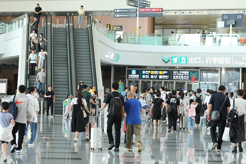 A picture of the Beijing Daxing International Airport in Beijing, capital of China, June 30, 2024. /CFP