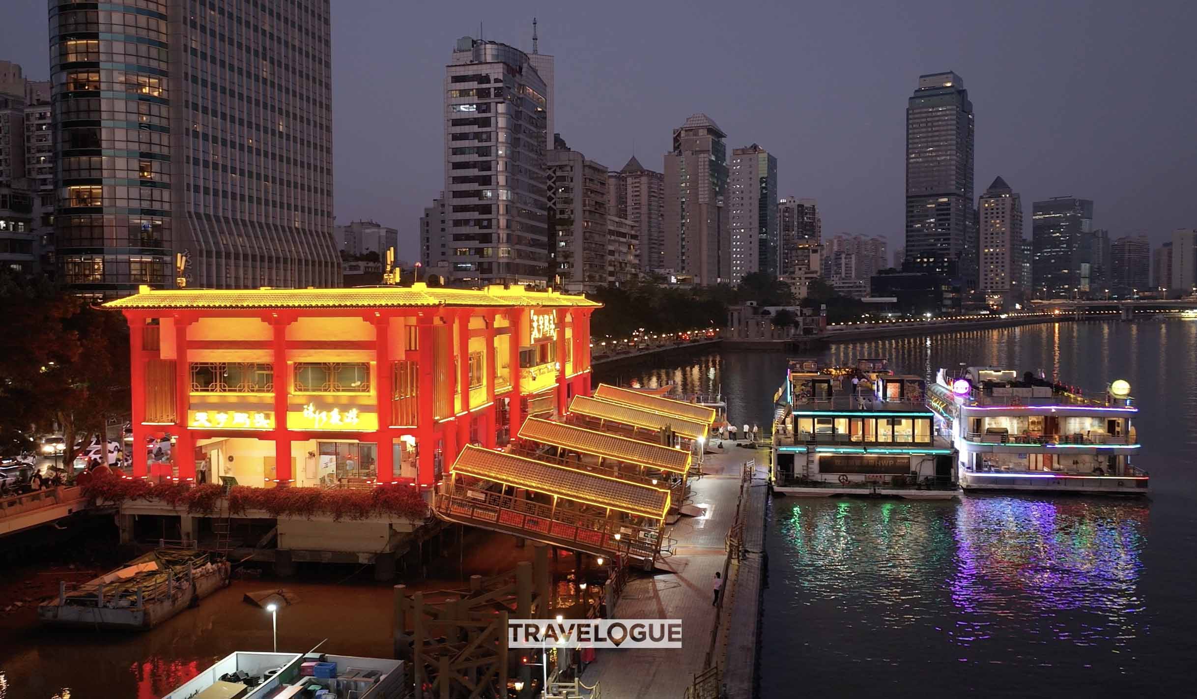 The Pearl River, China's third-longest river, runs through Guangzhou, Guangdong Province. /CGTN