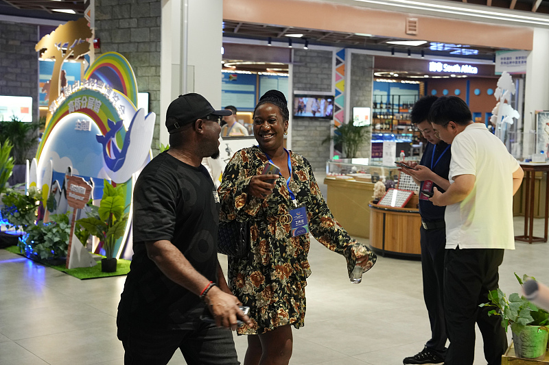 A picture of the third China-Africa Economic and Trade Expo in Changsha, central China's Hunan Province, June 30, 2023. /CFP