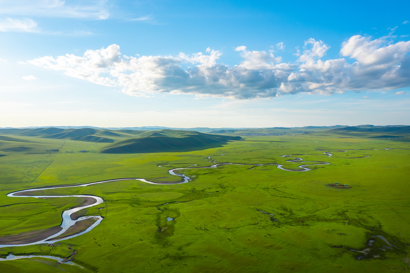 The Hulunbuir Grassland in the Inner Mongolia Autonomous Region, north China. /CFP