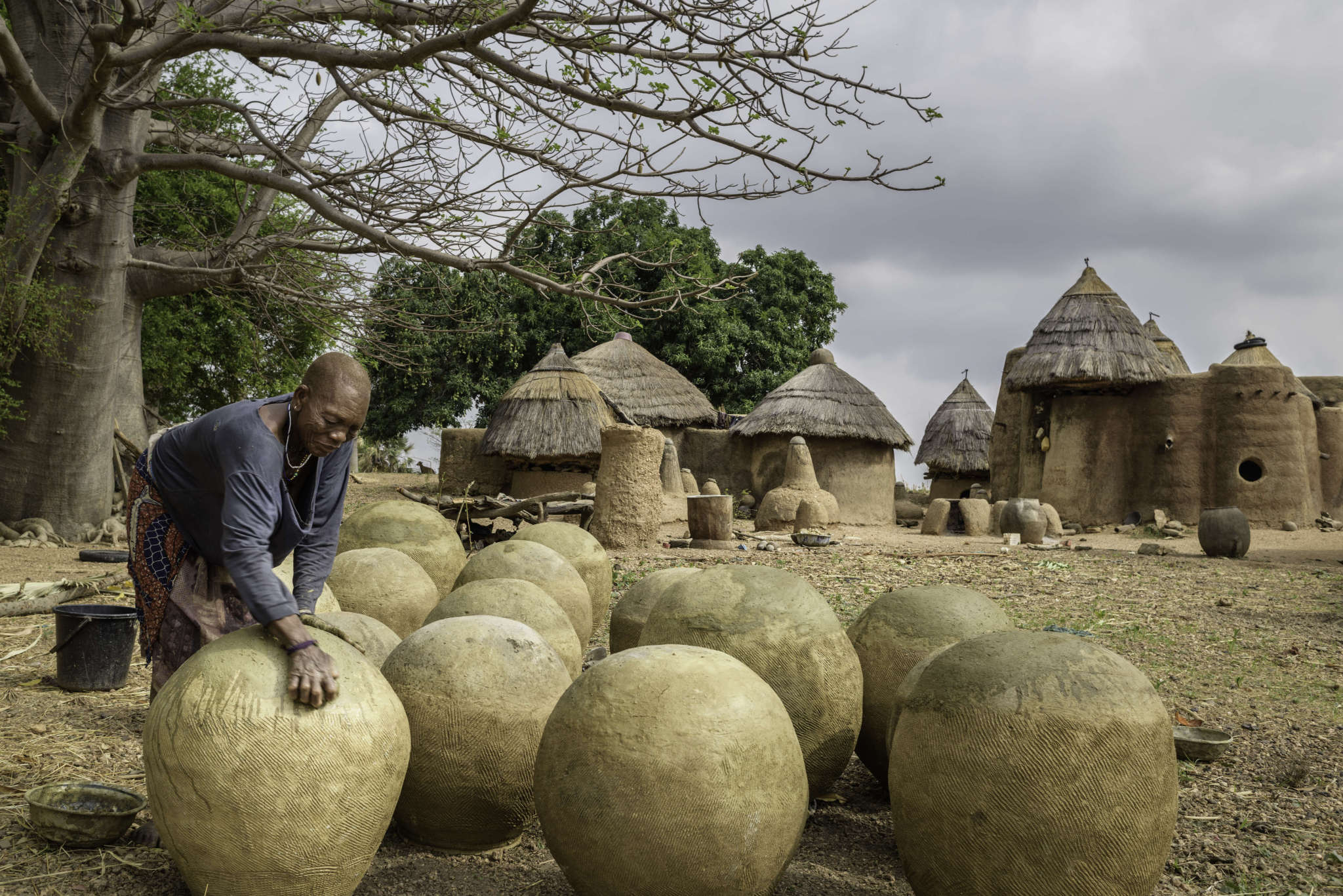 Charm of traditional African villages