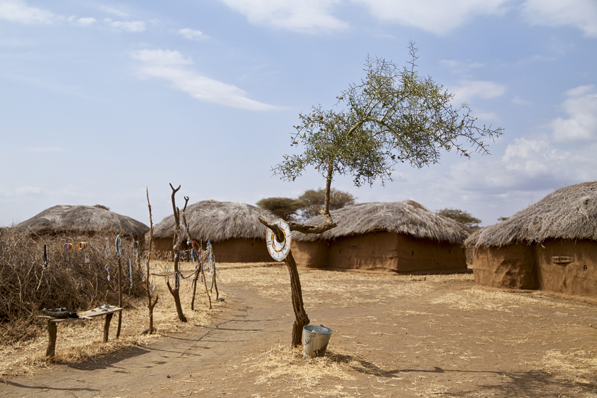 Charm of traditional African villages