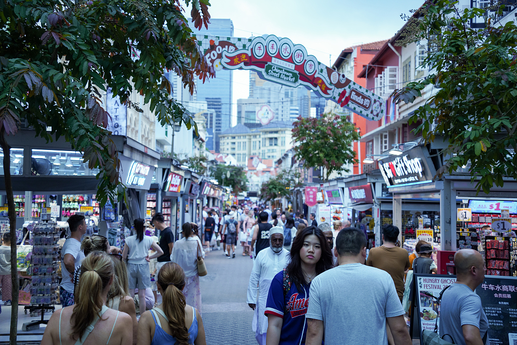  Chinatown in Singapore, July 12, 2024. /CFP