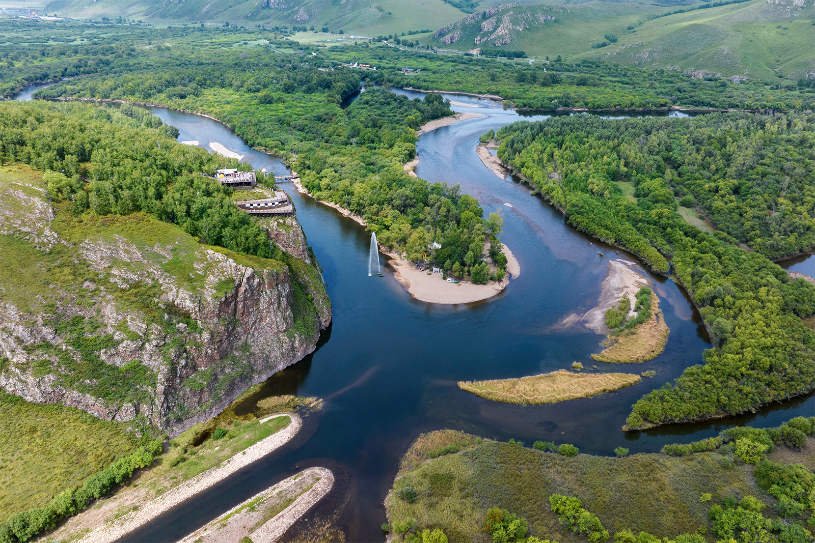 A view of the Ergun Wetland in Inner Mongolia on August 18, 2024 /IC