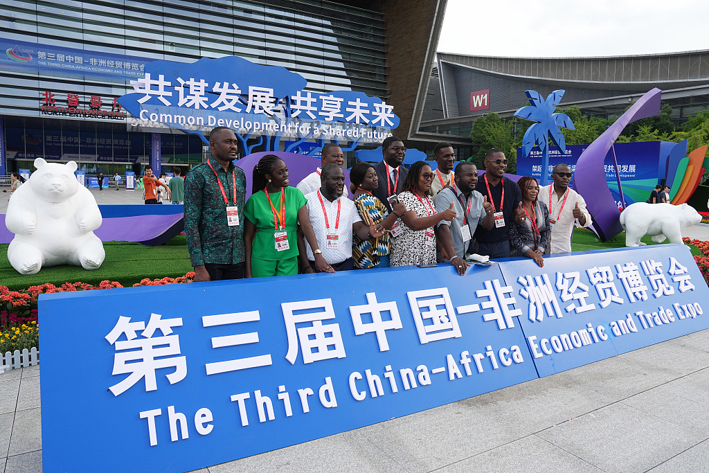 The third China-Africa Economic and Trade Expo opens at Changsha International Convention and Exhibition Center, Changsha City, central China's Hunan Province, June 29, 2023. /CFP