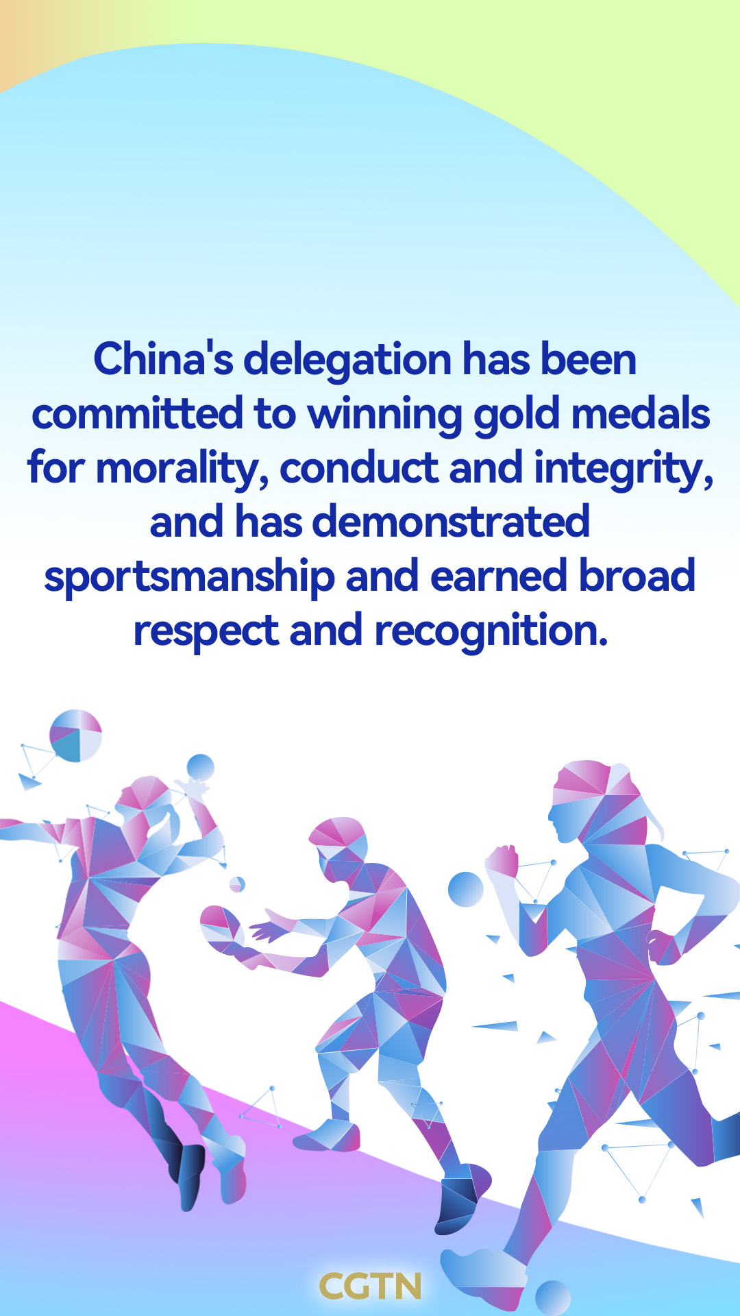 What did President Xi say to China's Olympic delegation to Paris 2024 upon their return?