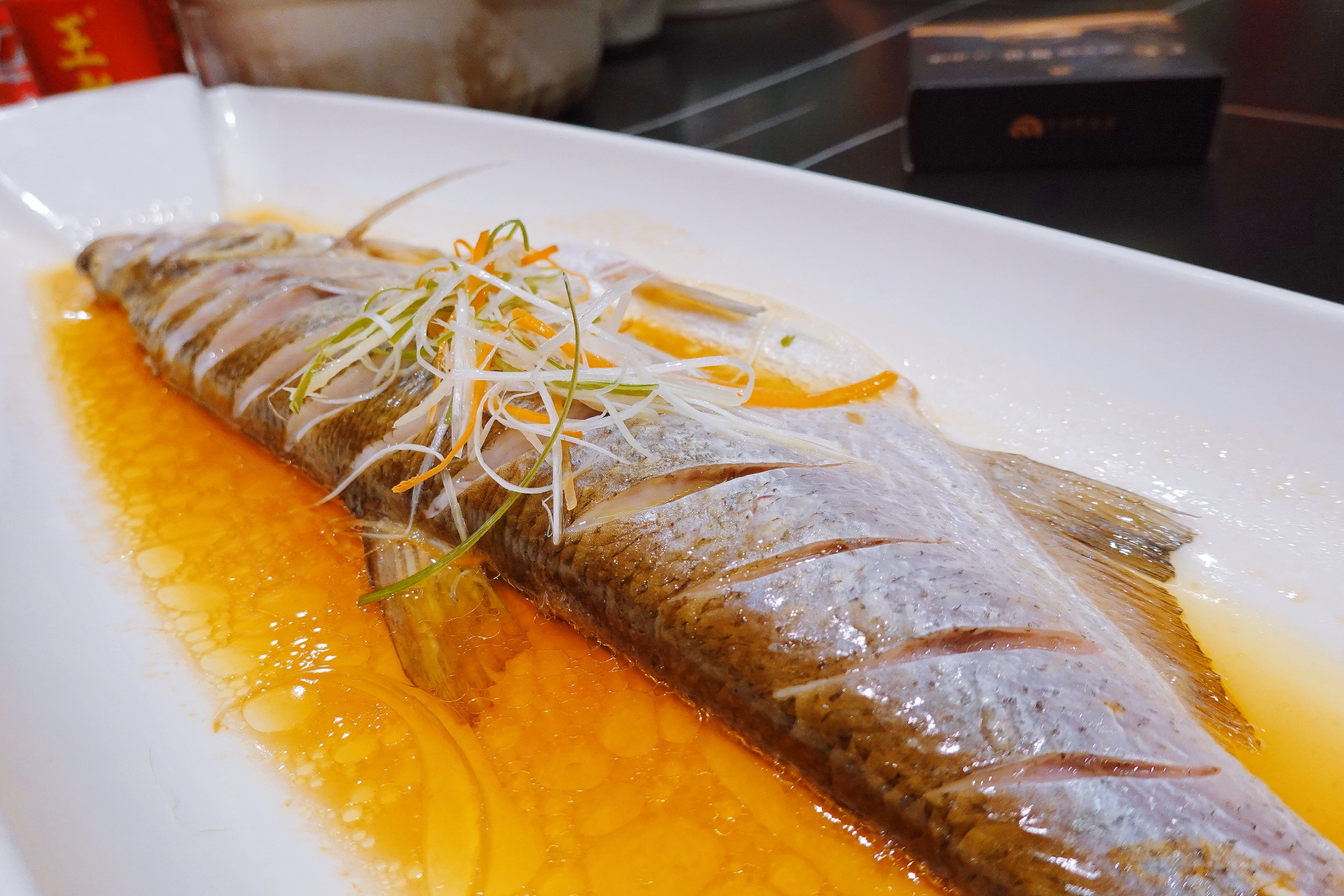 Steamed fish is a typical treat in Wuxi, Jiangsu Province. /CGTN