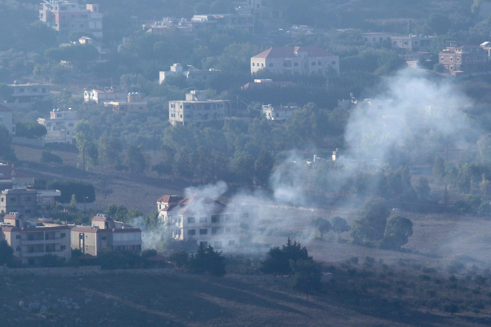 Live: Views of Israel's borders and capital skyline amid Hezbollah-Israel tensions